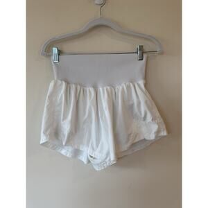 FP Movement by Free People Game Time Shorts Women's White Small Bohemian